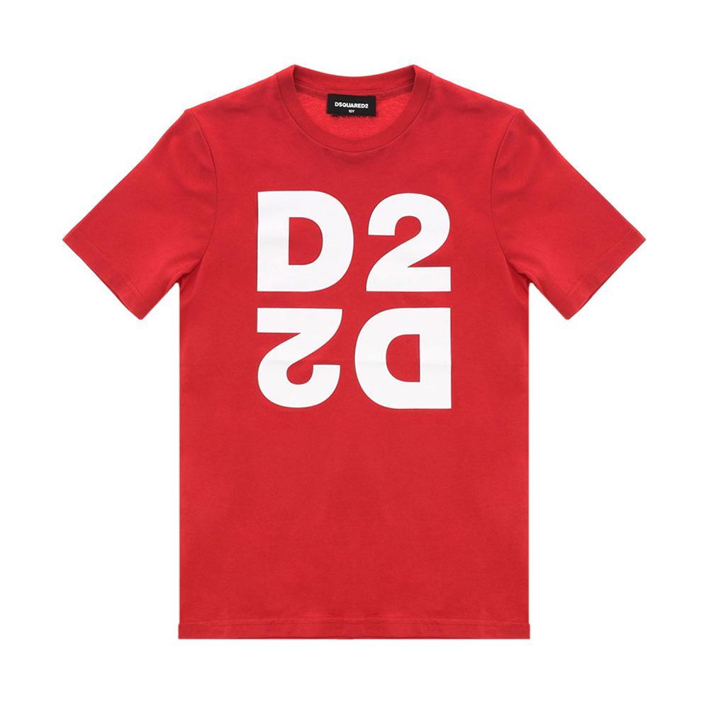 dsquared t-shirt dsquared. rosso