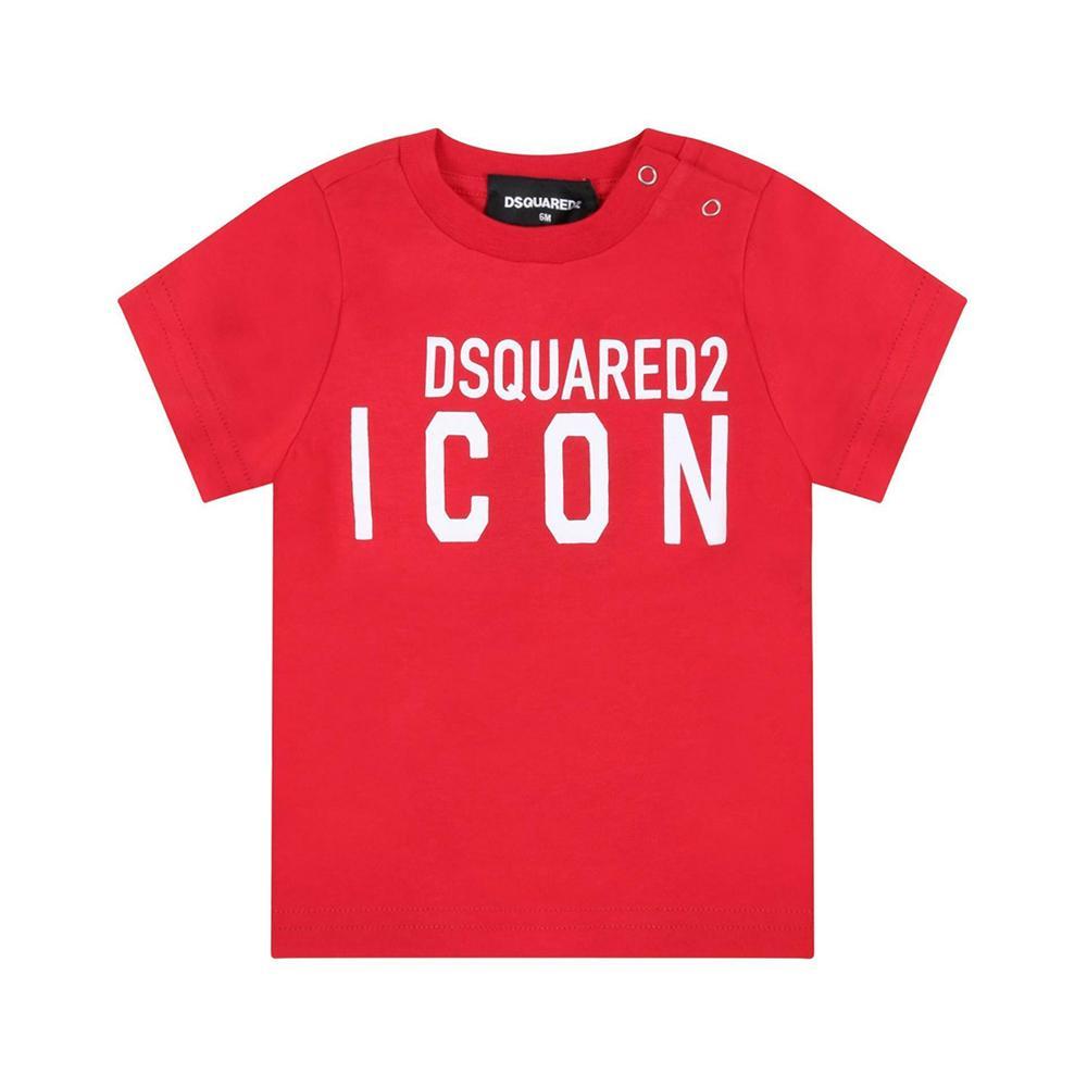 dsquared t-shirt dsquared. rosso