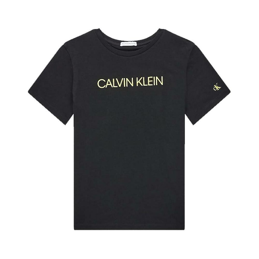 calvin klein t-shirt calvin klein. nero