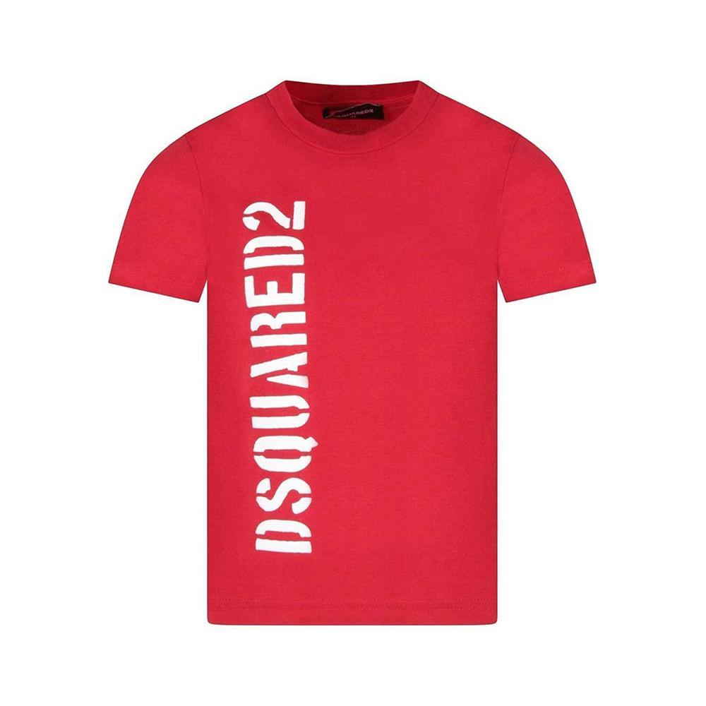 dsquared t-shirt dsquared. rosso