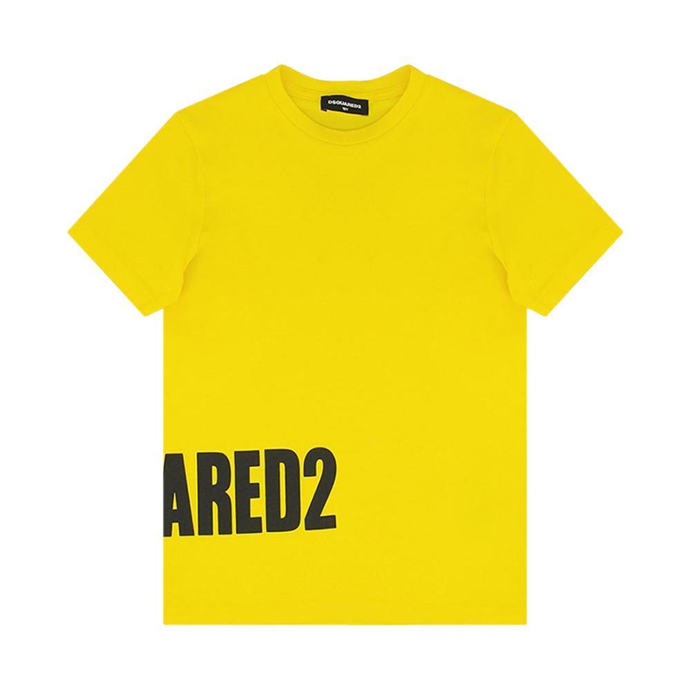 dsquared t-shirt dsquared. giallo/nero