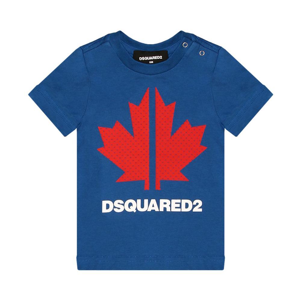 dsquared t-shirt dsquared. royal/rosso