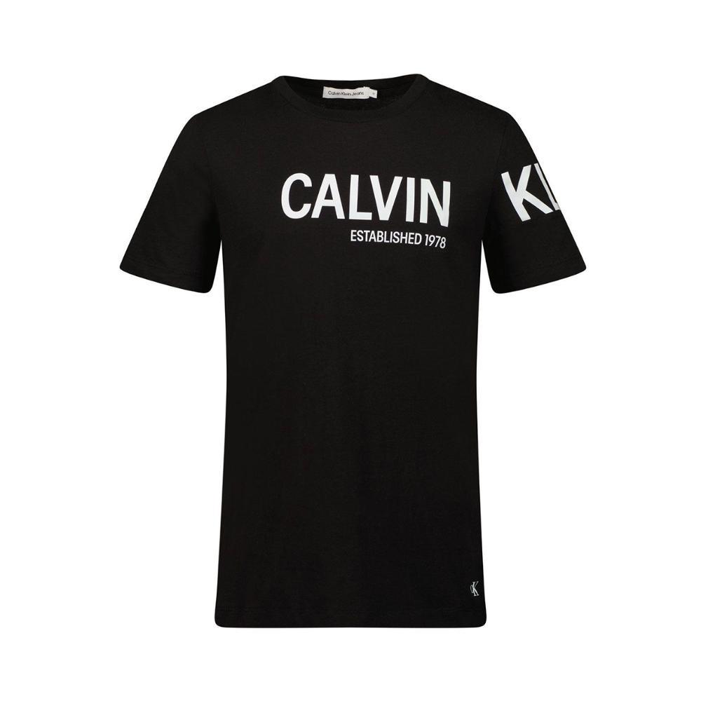 calvin klein t-shirt calvin klein. nero