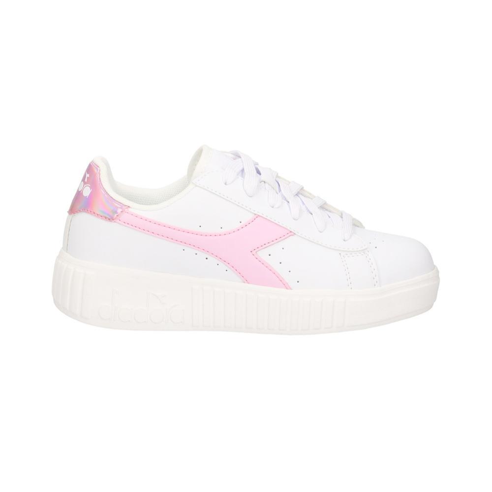 diadora scarpe diadora. bianco/rosa
