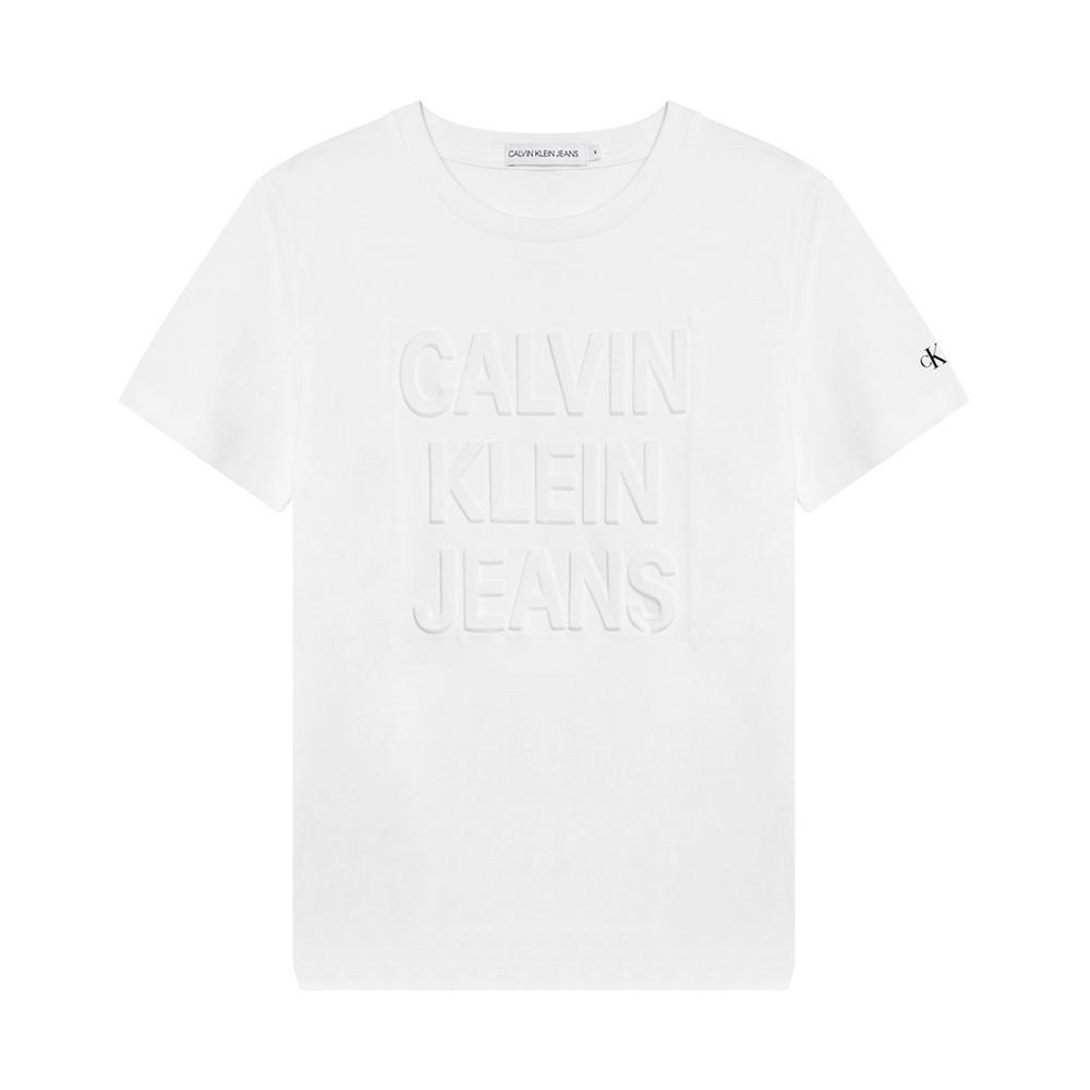 calvin klein t-shirt calvin klein. bianco