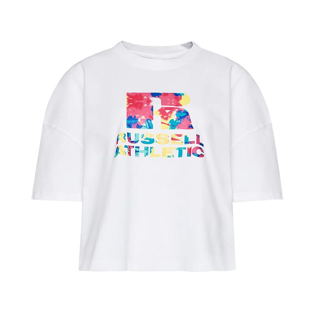 russell athletic t-shirt russell athletic. bianco