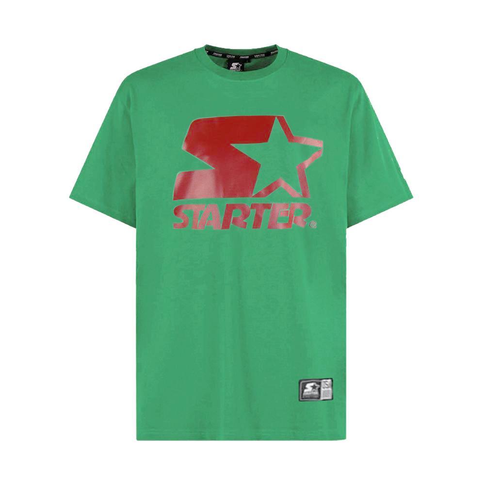 starter t-shirt starter. verde/rosso