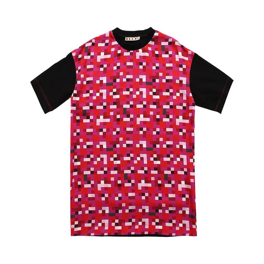 marni t-shirt marni. multicolore/rosso
