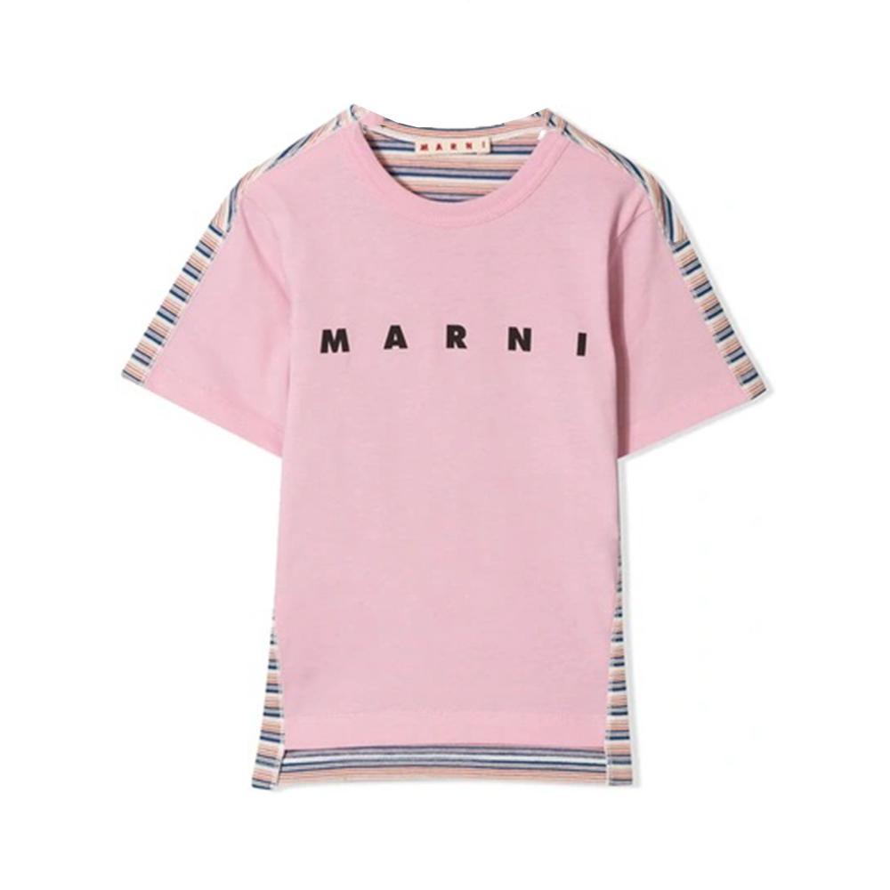 marni t-shirt marni. rosa/fantasia