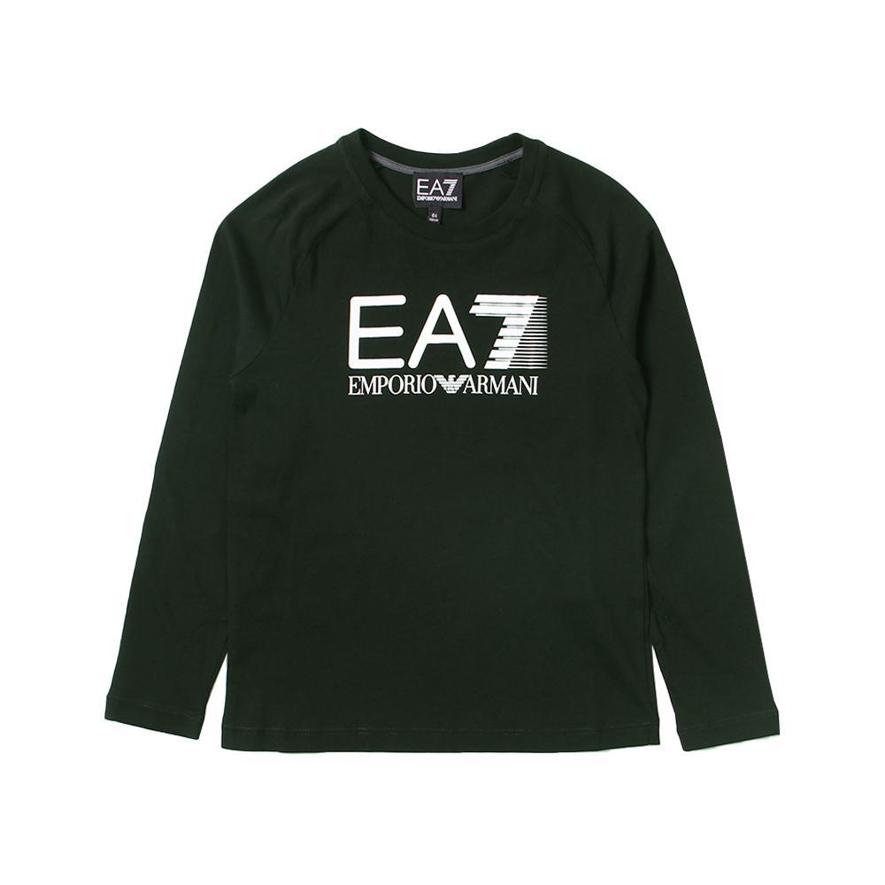 ea7 t-shirt ea7. verde militare