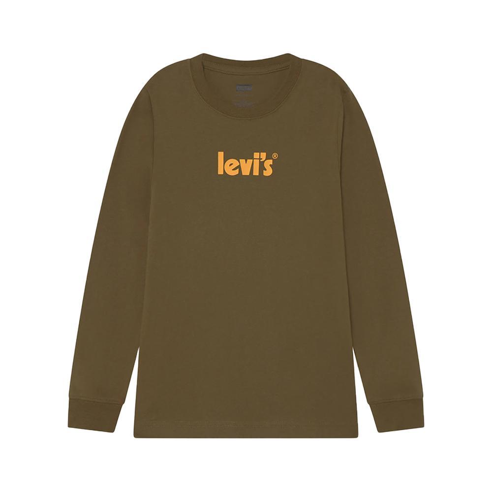 levis t-shirt levi's. verde militare