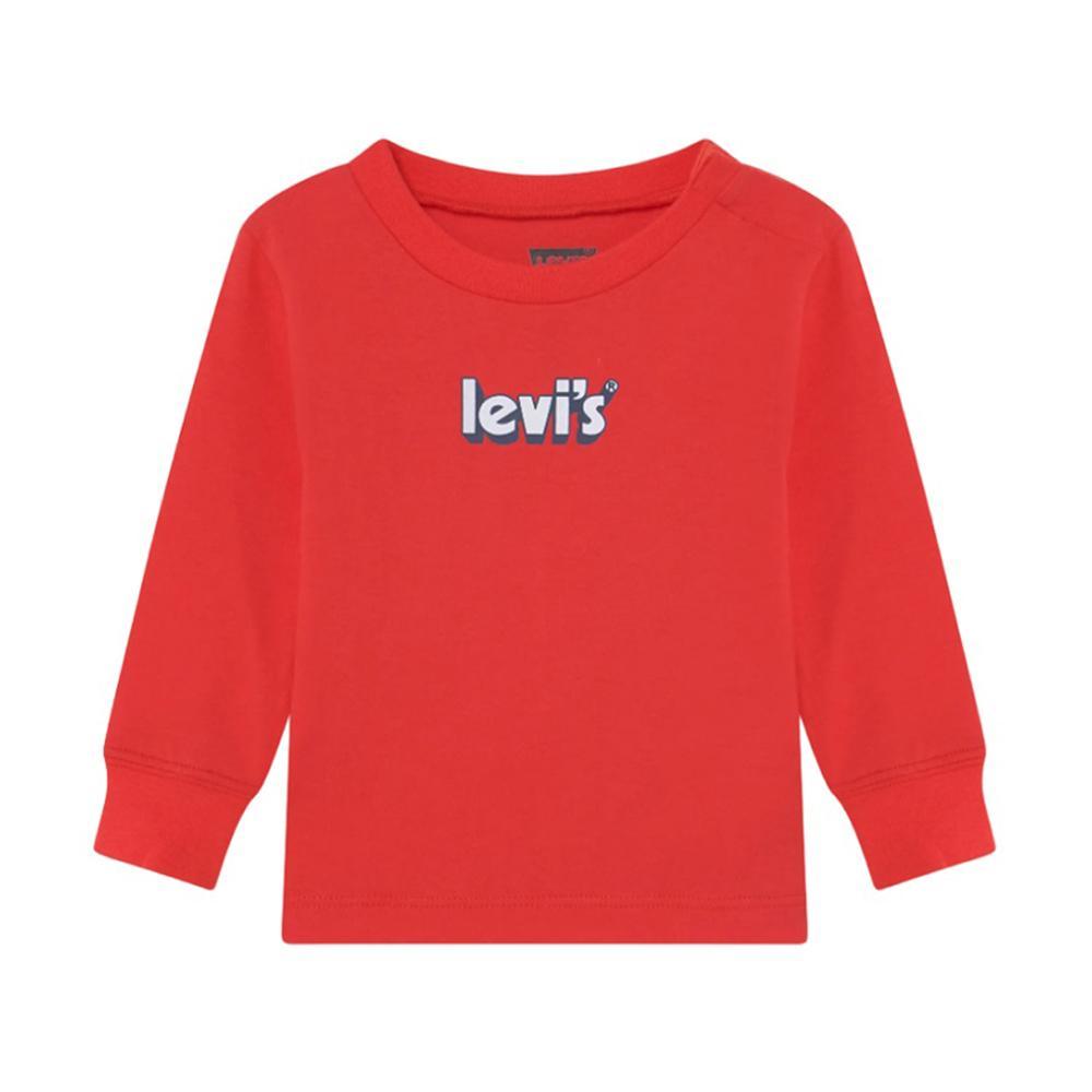 levis t-shirt levi's. rosso