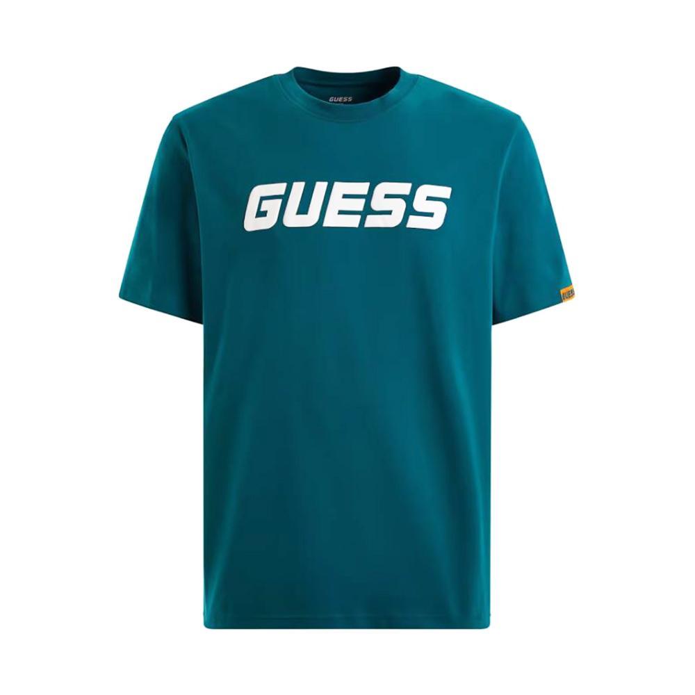 guess t-shirt guess. verde