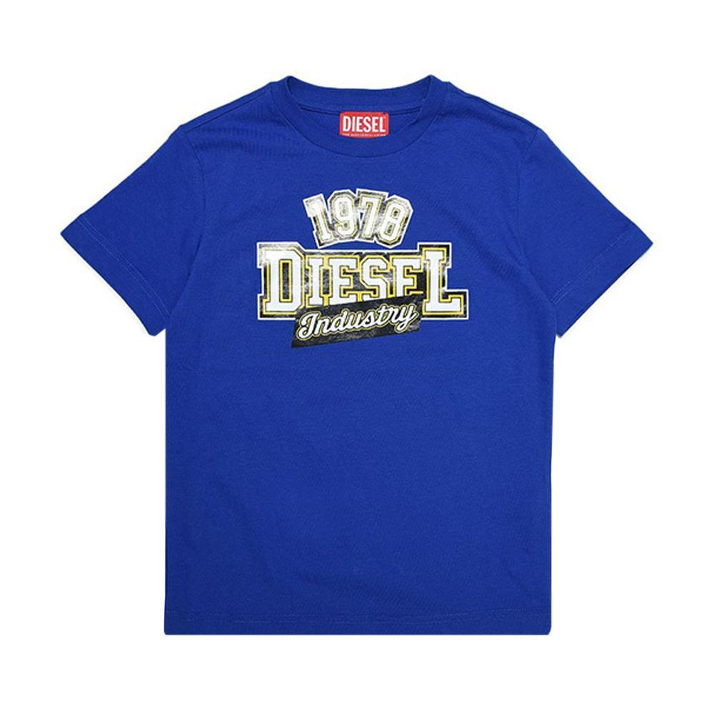 diesel t-shirt diesel. royal