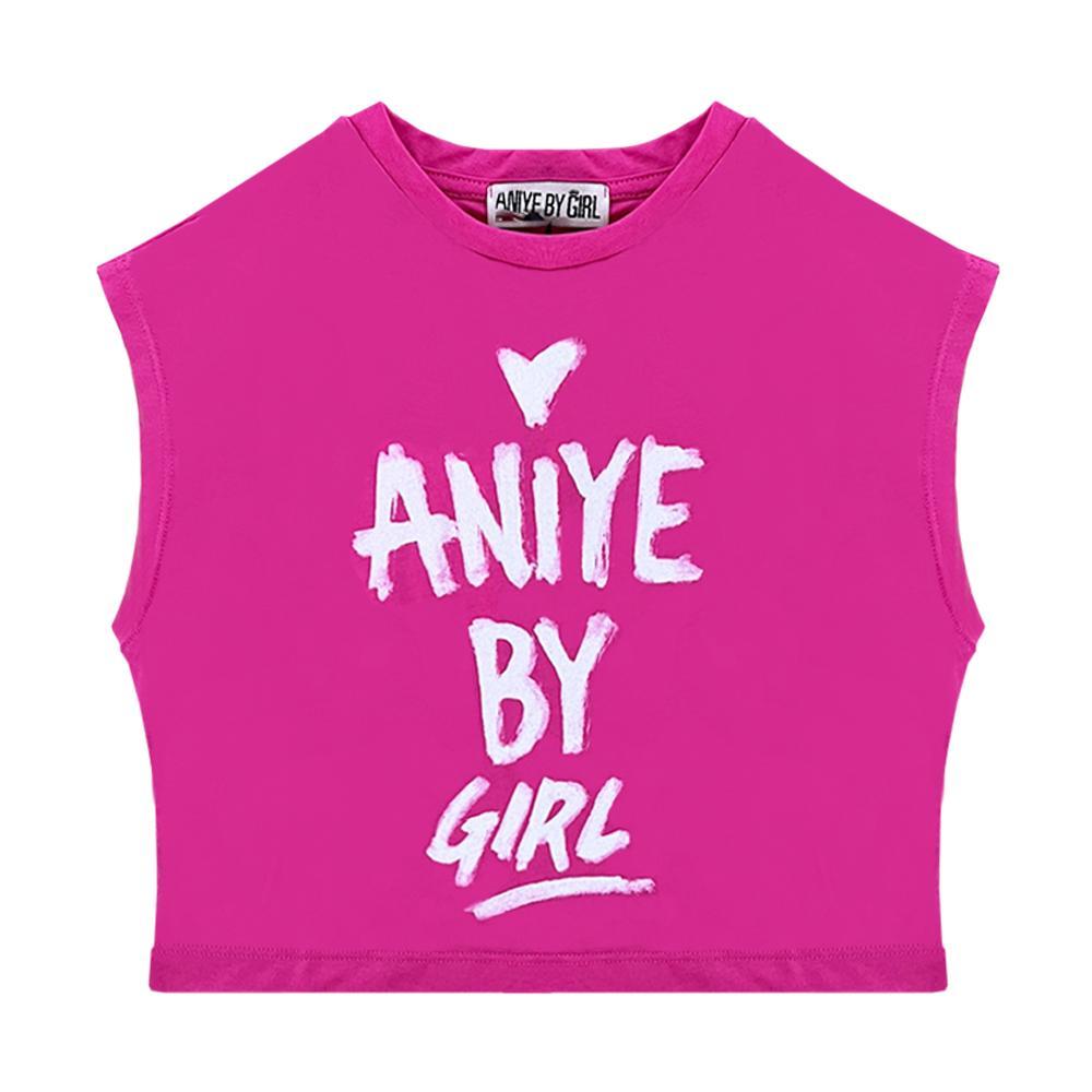 aniye by girl t-shirt aniye by girl. fucsia