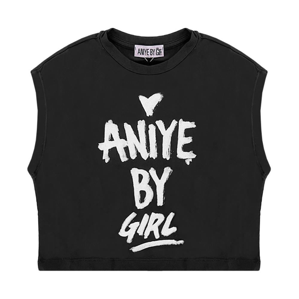 aniye by girl t-shirt aniye by girl. nero