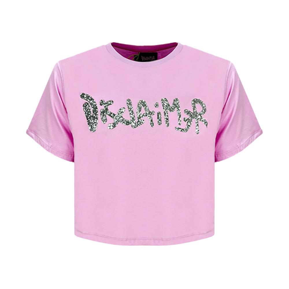 disclaimer t-shirt disclaimer. rosa