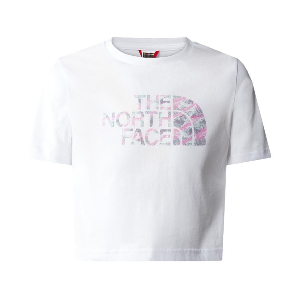 the north face t-shirt the north face. bianco