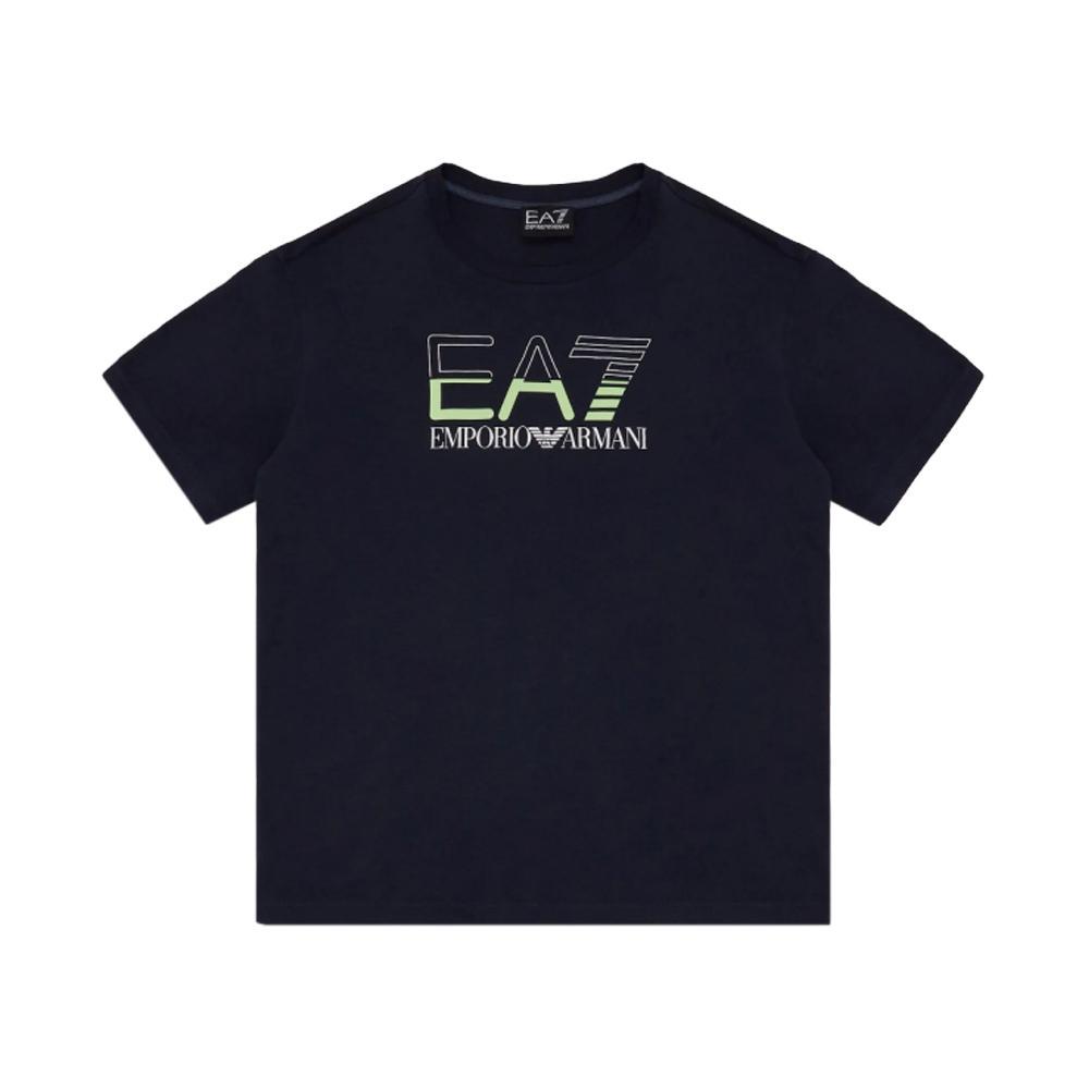 ea7 t-shirt ea7. blu