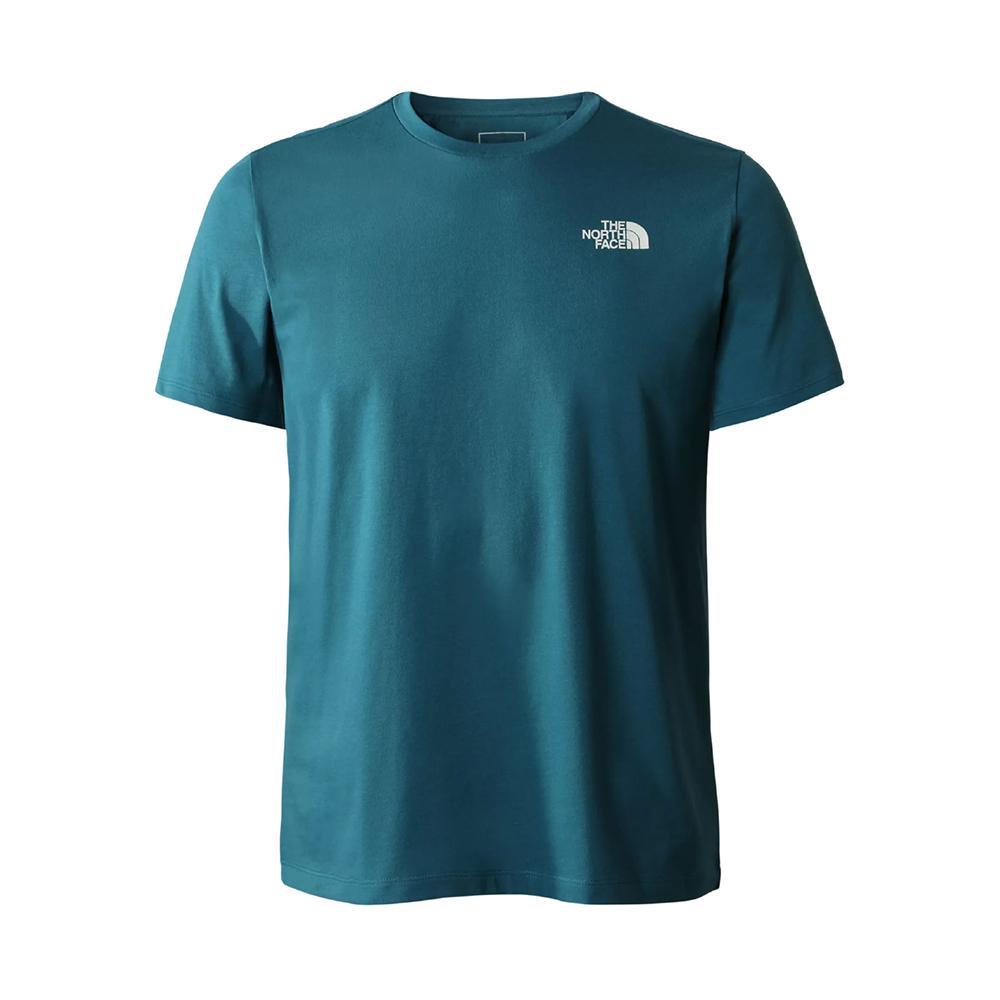 the north face t-shirt the north face. petrolio
