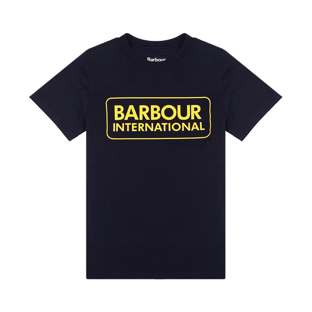 barbour t-shirt barbour. nero
