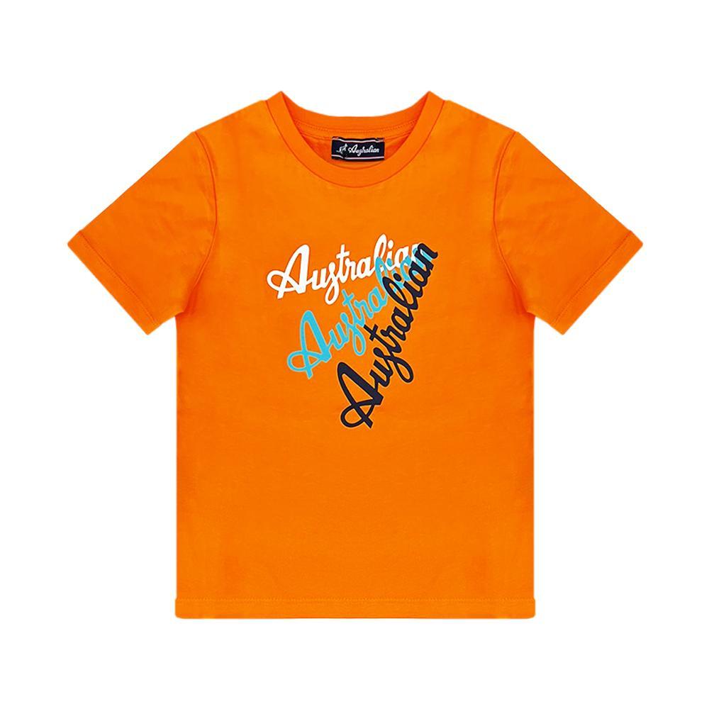 australian t-shirt australian. arancio