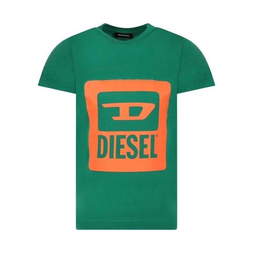 diesel t-shirt diesel. verde