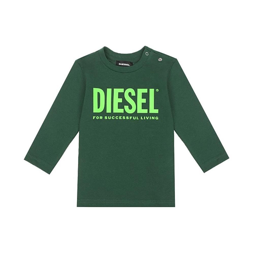diesel t-shirt diesel. verde
