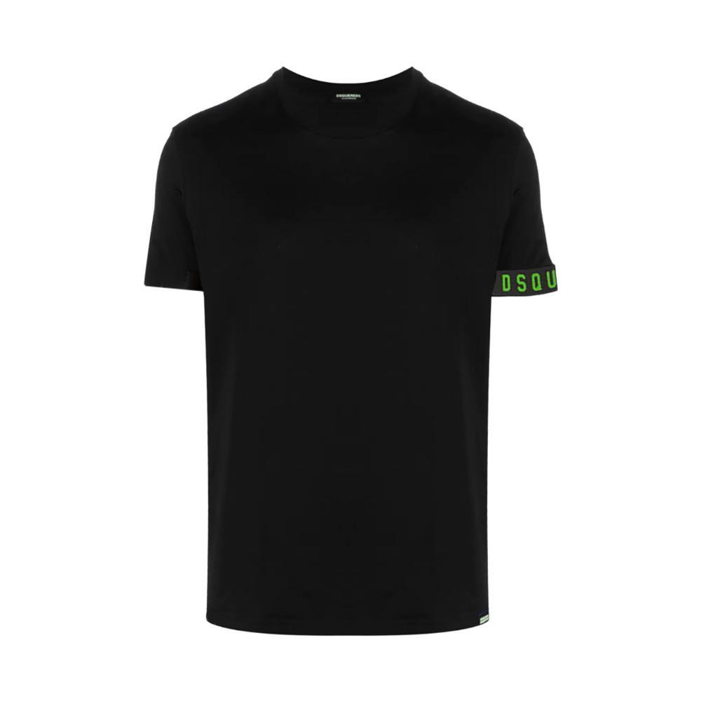 dsquared t-shirt dsquared. nero/verde