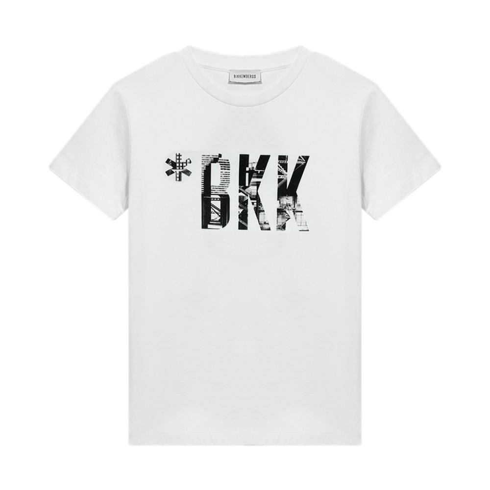 bikkembergs t-shirt bikkembergs. bianco