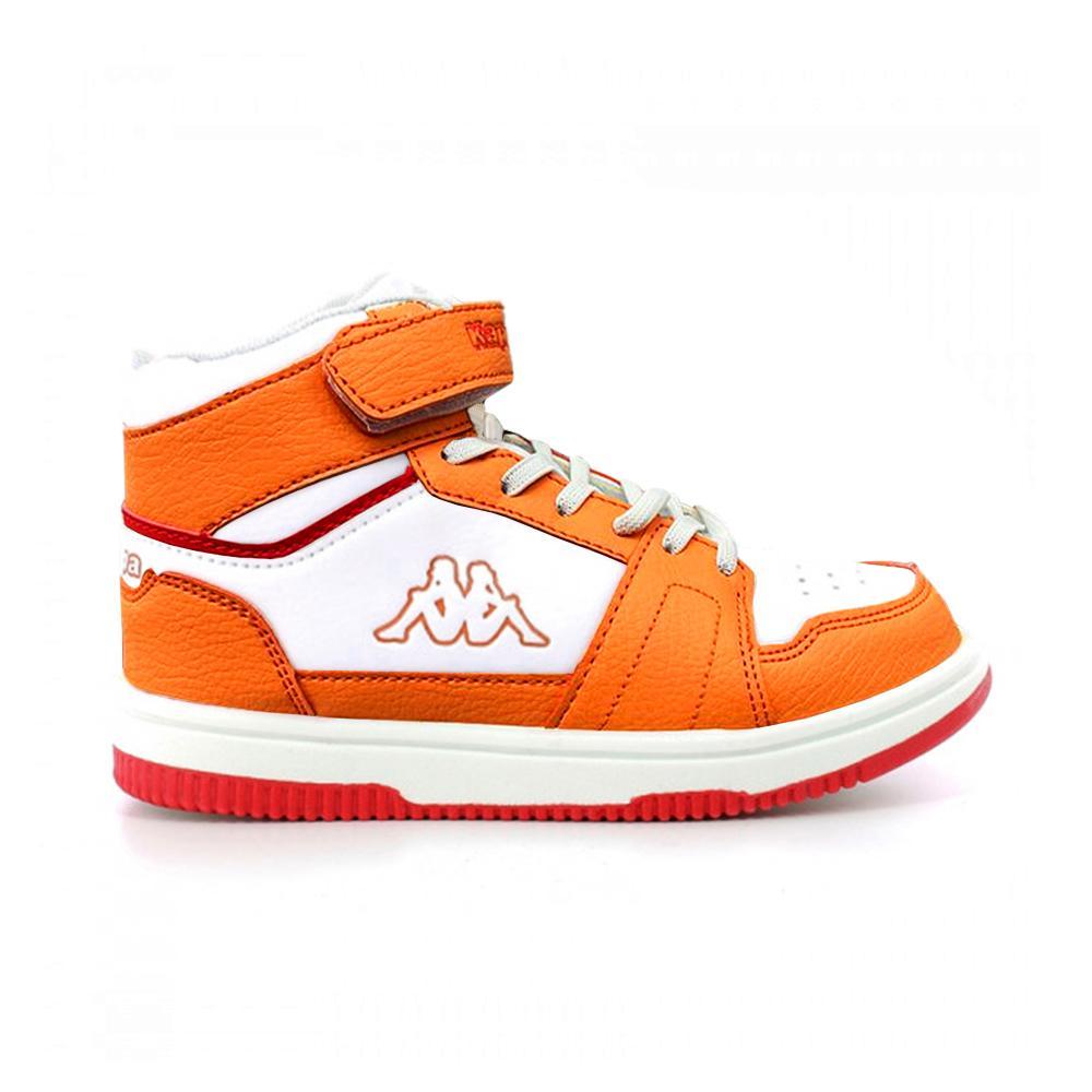 kappa scarpe kappa. bianco/arancio