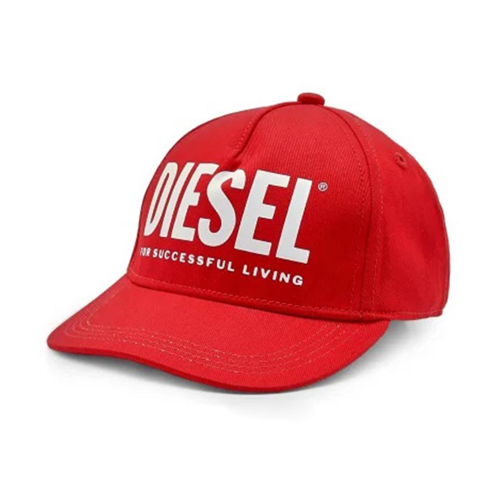 diesel cappello diesel. rosso