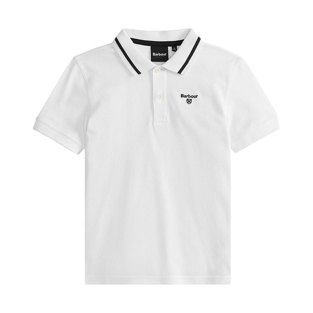 barbour polo barbour. bianco
