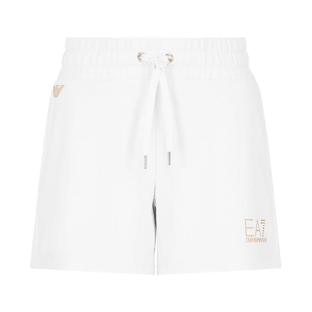 ea7 shorts ea7. bianco
