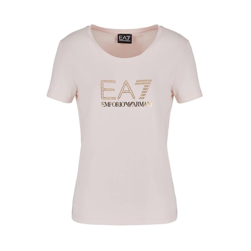 ea7 t-shirt ea7. rosa
