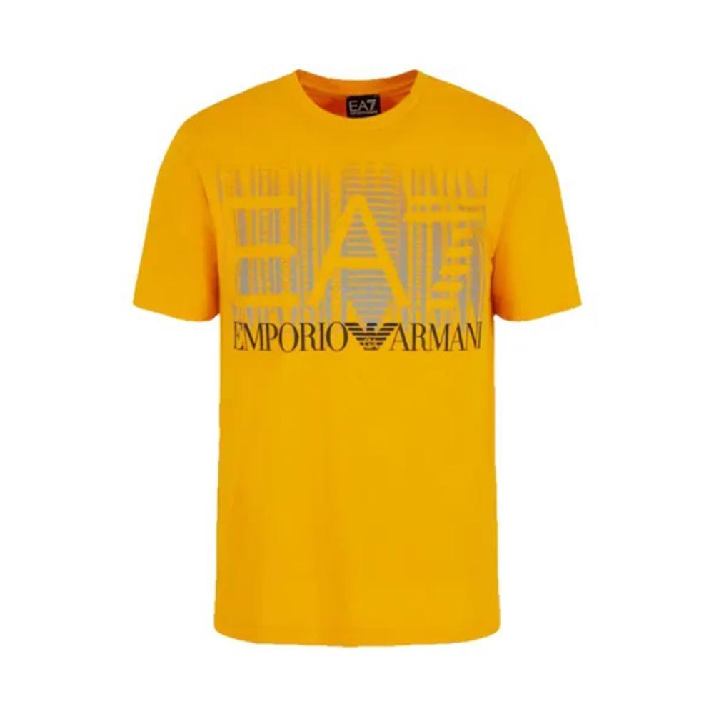 ea7 t-shirt ea7. giallo