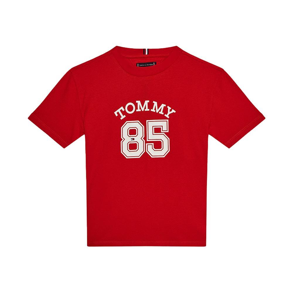 tommy hilfiger t-shirt tommy hilfiger. rosso