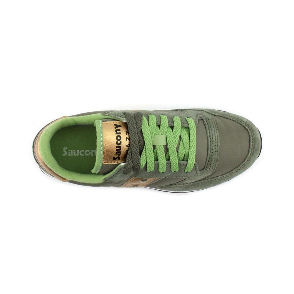 saucony saucony scarpa. verde/oro
