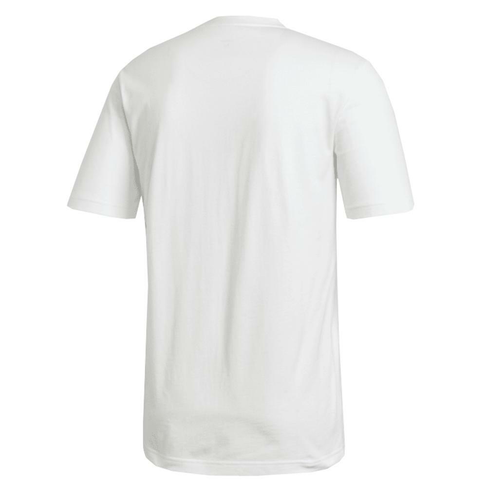adidas adidas t-shirt uomo bianco nero dq3056