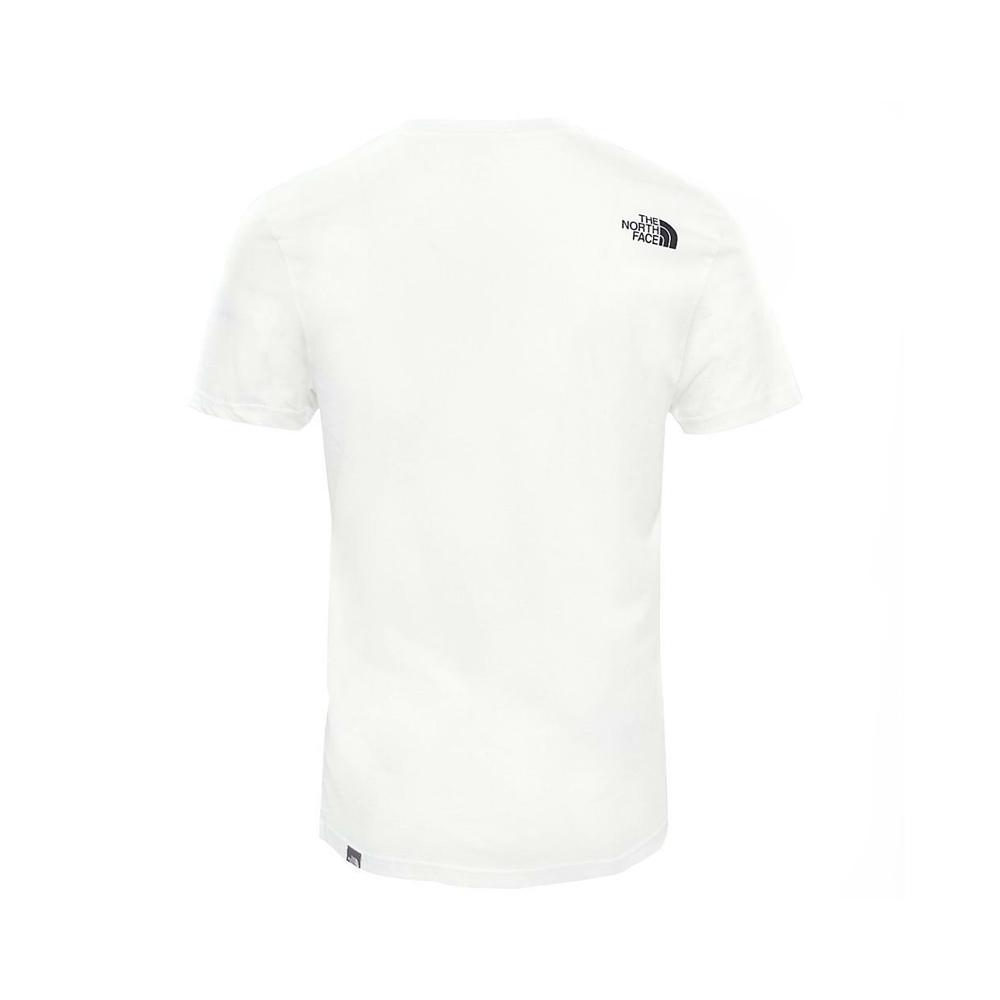 the north face the north face t-shirt uomo bianco nf0a2tx5