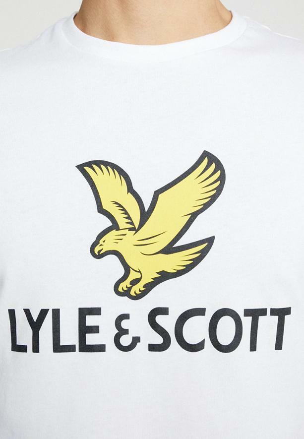 lyle&scott lyle&scott t-shirt bambino bianco  lsc0815