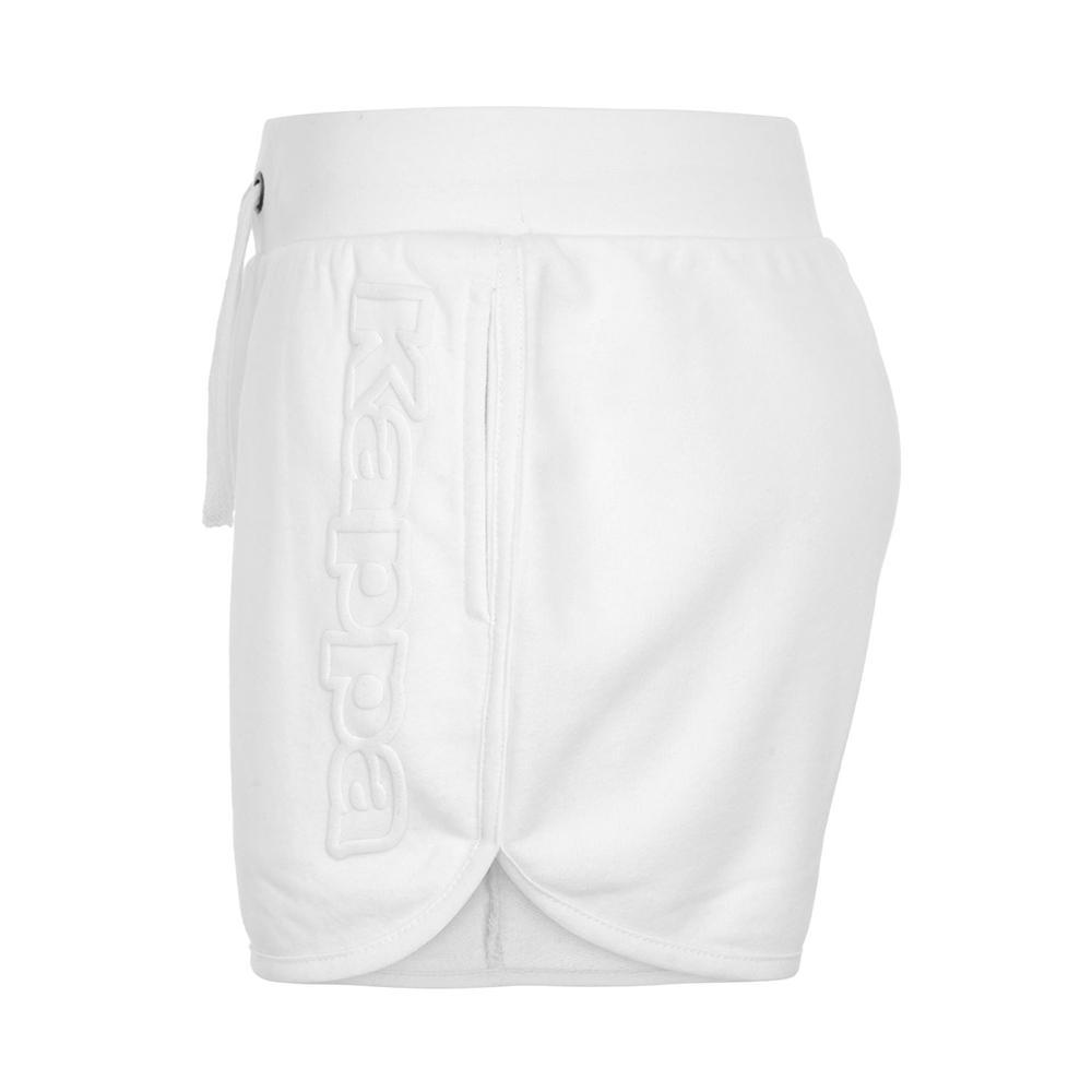 kappa shorts kappa. bianco