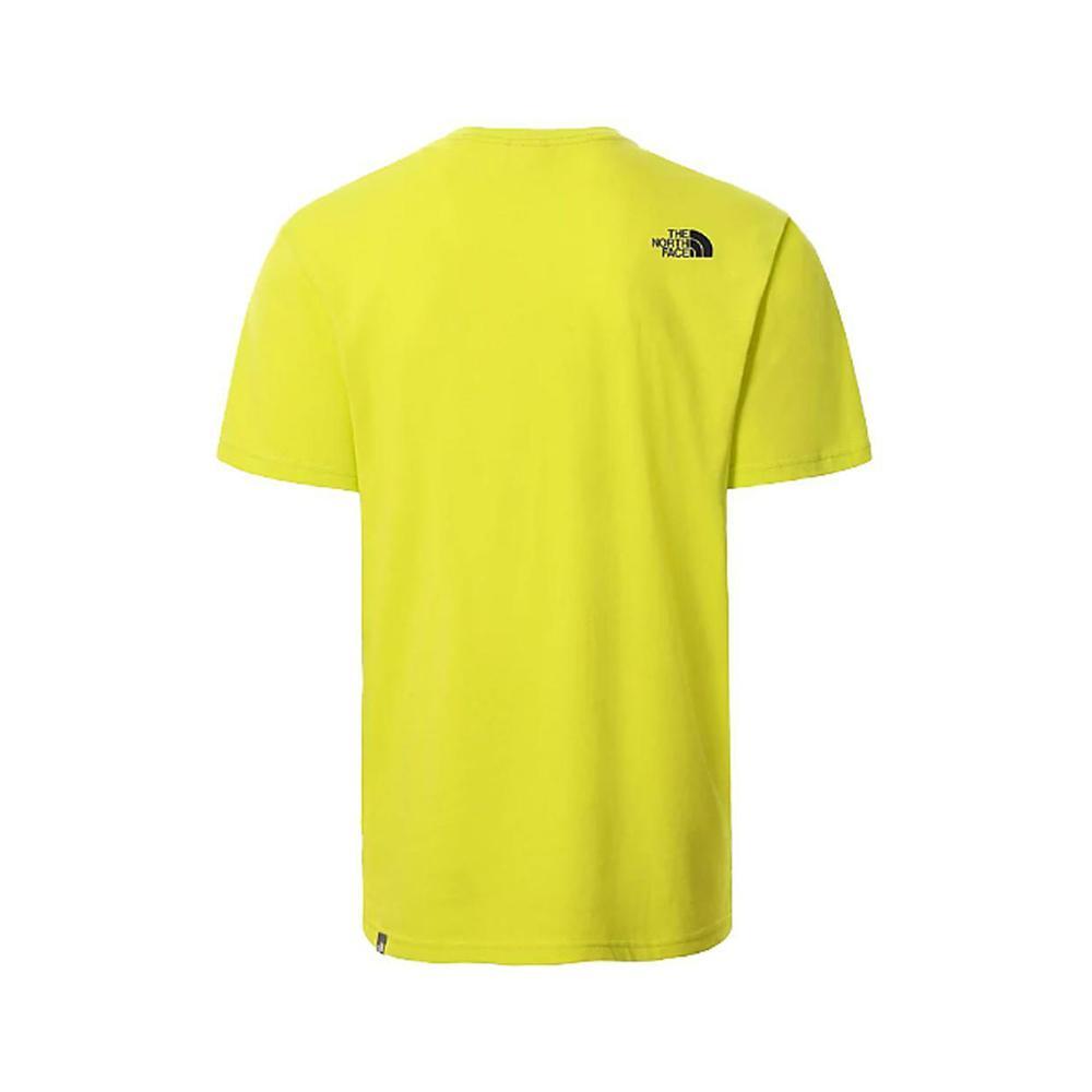 the north face t-shirt the north face uomo je31 lime nf0a2tx3