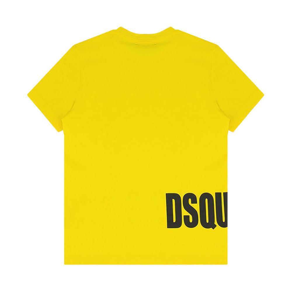 dsquared t-shirt dsquared. giallo/nero
