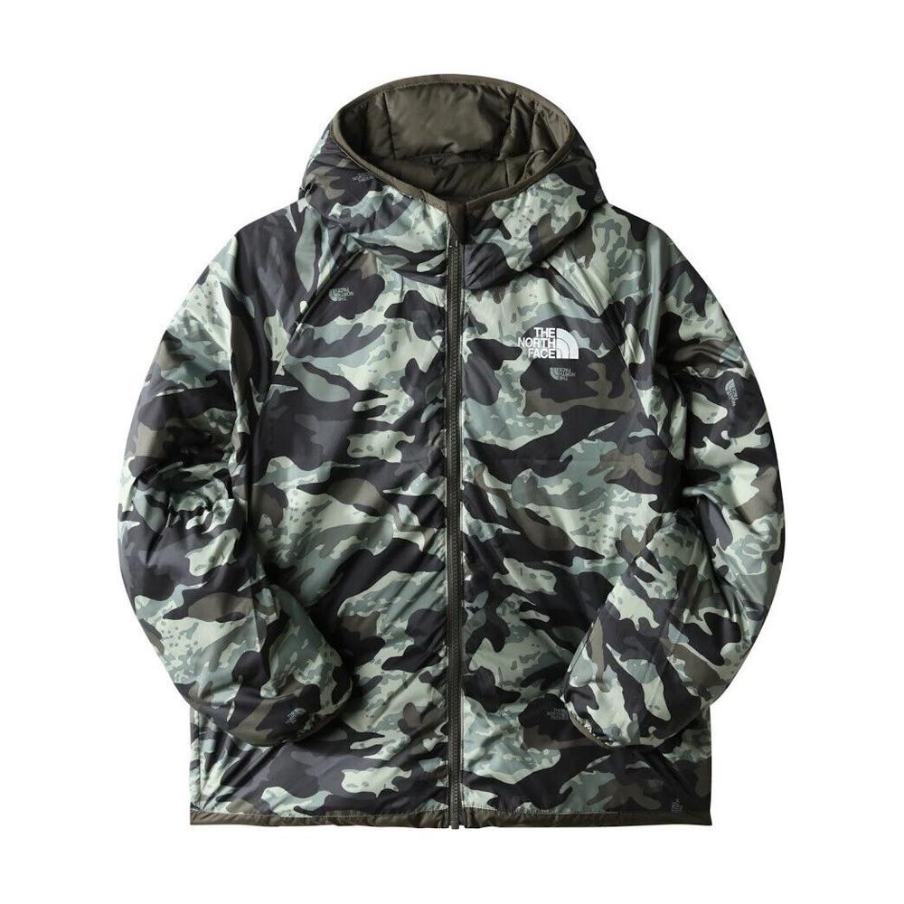the north face giubbotto the north face. verde/camouflage