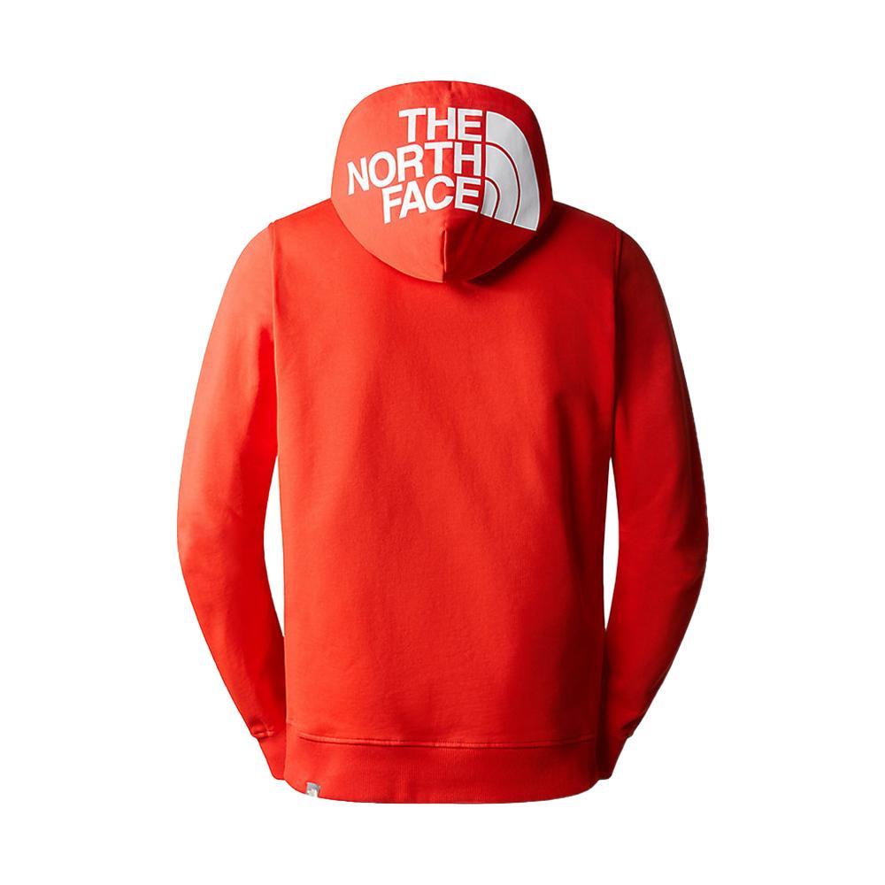 the north face felpa the north face. rosso