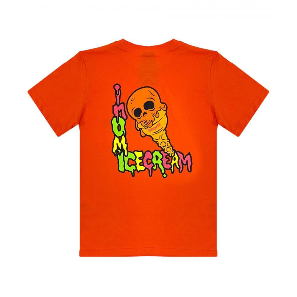 imomi t-shirt imomi. arancio