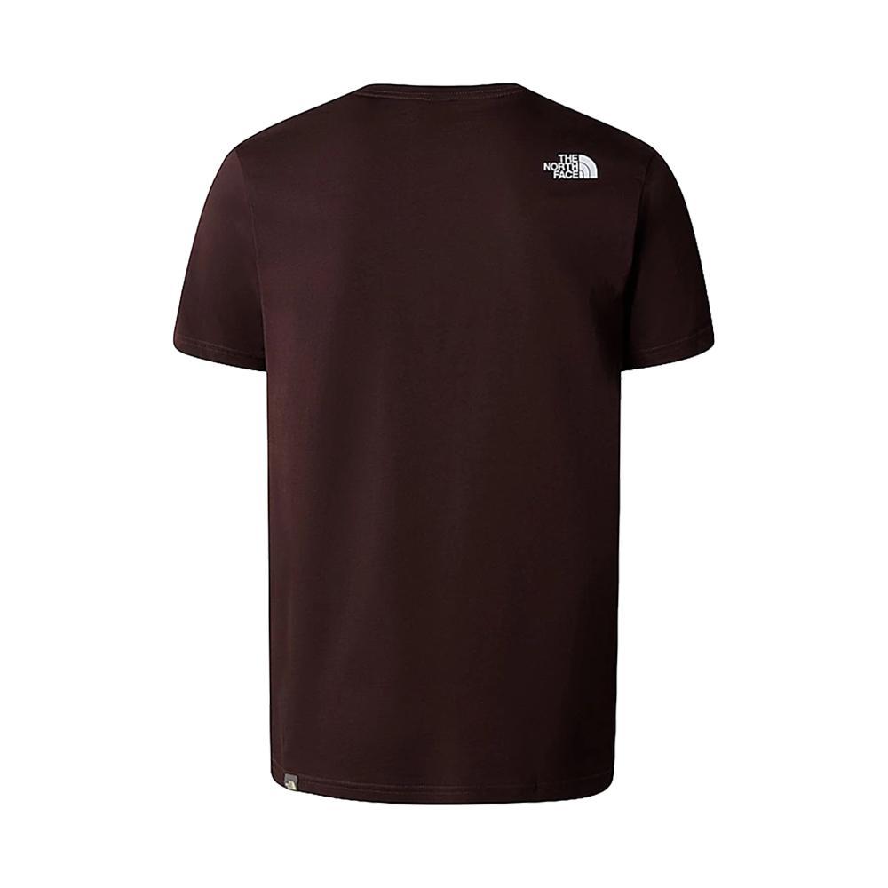 the north face t-shirt the north face. marrone