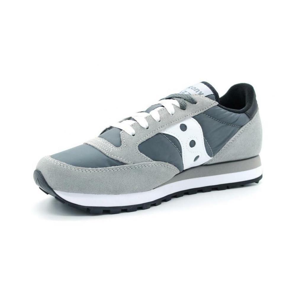 Scarpe uomo Saucony Jazz Original S2044 553 grigio bianco sneakers sportiva