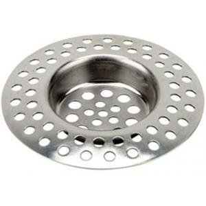 Cestello a griglia, filtro idrobric, in acciaio per piletta basket scarico lavello o lavabo, diametro 80 mm, idb s0898 80